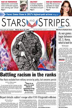 Stars and Stripes - international - August 21st 2017