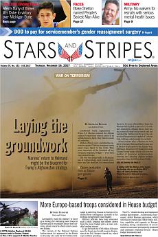 Stars and Stripes - international - November 16th 2017