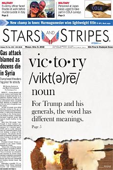 Stars and Stripes - international - April 9th 2018