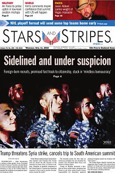Stars and Stripes - international - April 11th 2018