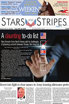 Stars and Stripes - international - May 18th 2018