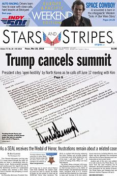 Stars and Stripes - international - May 25th 2018