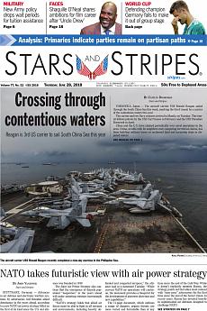 Stars and Stripes - international - June 28th 2018