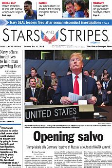 Stars and Stripes - international - July 12th 2018