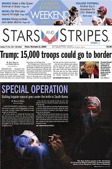Stars and Stripes - international - November 2nd 2018