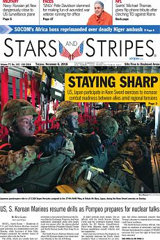 Stars and Stripes - international - November 6th 2018