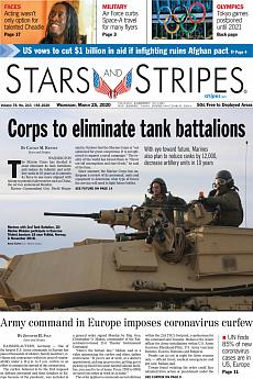 Stars and Stripes - international - March 25th 2020