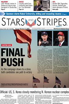 Stars and Stripes - international - November 3rd 2020