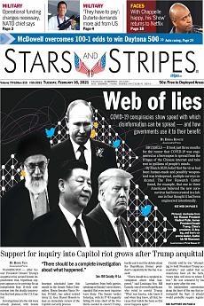 Stars and Stripes - international - February 16th 2021