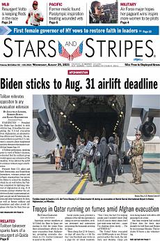 Stars and Stripes - international - August 25th 2021