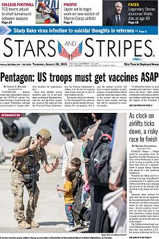 Stars and Stripes - international - August 26th 2021