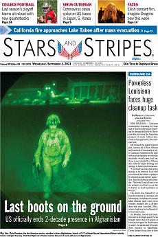 Stars and Stripes - international - September 1st 2021