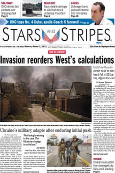 Stars and Stripes - international - March 7th 2022