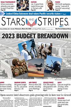 Stars and Stripes - international - March 30th 2022