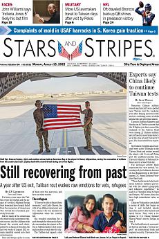 Stars and Stripes - international - August 15th 2022