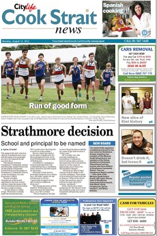 Cook Strait News - August 13th 2012