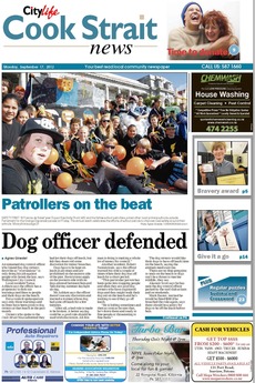 Cook Strait News - September 17th 2012