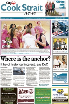 Cook Strait News - October 22nd 2012