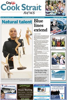 Cook Strait News - November 26th 2012