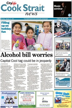 Cook Strait News - January 21st 2013