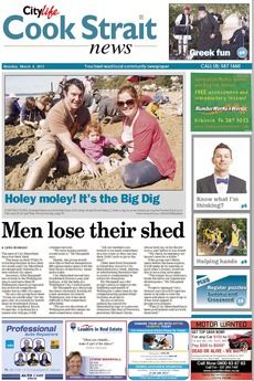 Cook Strait News - March 4th 2013