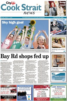 Cook Strait News - March 11th 2013