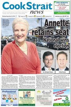 Cook Strait News - September 22nd 2014