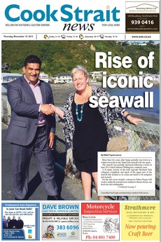 Cook Strait News - November 19th 2015