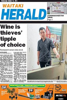 Waitaki Herald - October 15th 2014