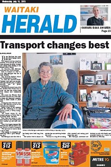 Waitaki Herald - July 15th 2015