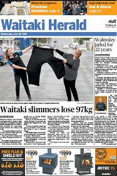 Waitaki Herald - June 29th 2016
