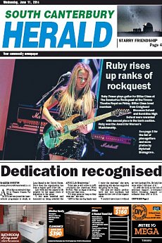 South Canterbury Herald - June 11th 2014