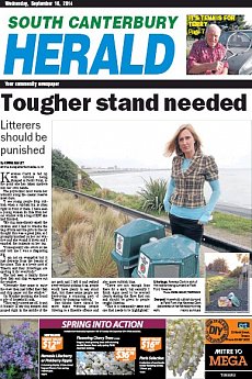 South Canterbury Herald - September 10th 2014