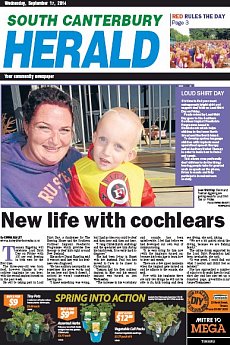 South Canterbury Herald - September 17th 2014