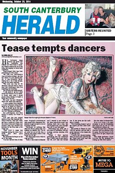 South Canterbury Herald - October 29th 2014