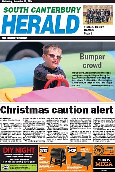 South Canterbury Herald - November 19th 2014