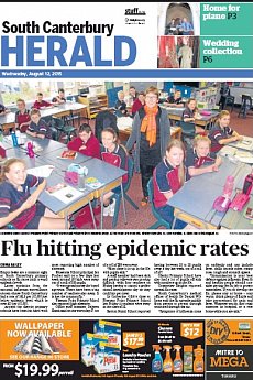 South Canterbury Herald - August 12th 2015