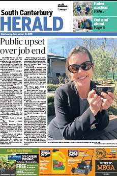 South Canterbury Herald - September 16th 2015