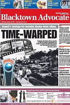 Blacktown Advocate - September 10th 2014
