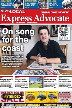 Express Advocate - Gosford - March 28th 2014