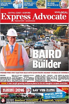 Express Advocate - Gosford - January 30th 2015
