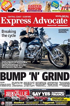 Express Advocate - Gosford - March 13th 2015