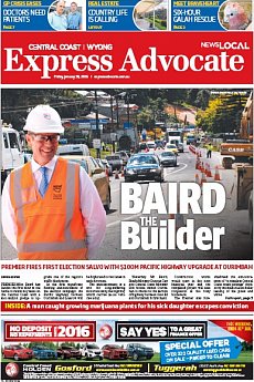 Express Advocate - Wyong - January 30th 2015