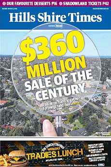 Hills Shire Times - August 2nd 2016