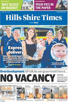 Hills Shire Times - May 22nd 2018