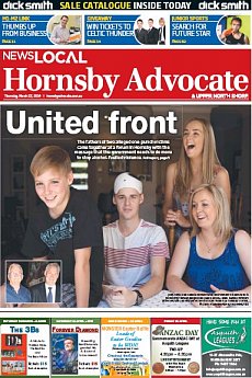 Hornsby Advocate - March 27th 2014
