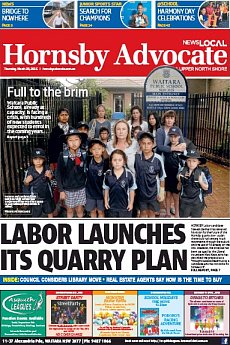 Hornsby Advocate - March 26th 2015