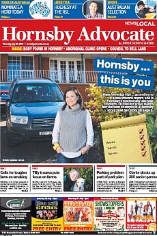 Hornsby Advocate - July 16th 2015
