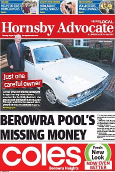 Hornsby Advocate - August 13th 2015