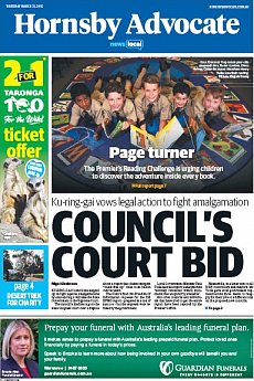 Hornsby Advocate - March 31st 2016